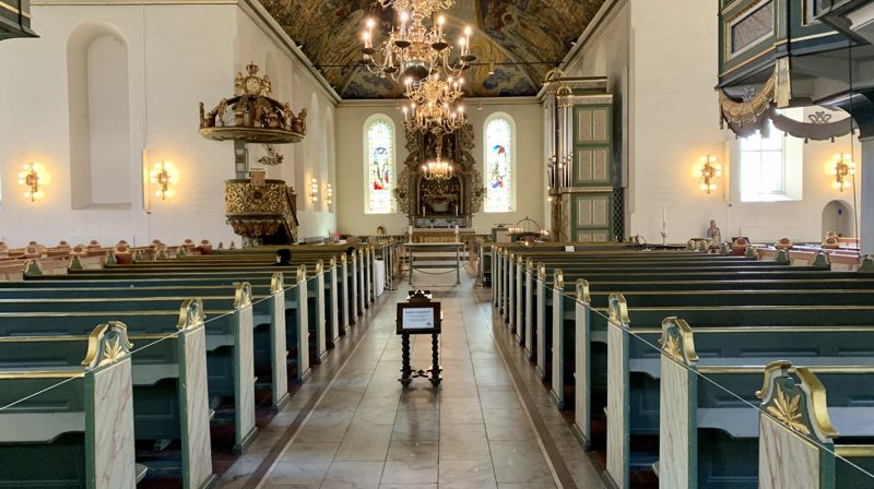 Korte gudstjenester med nattverd søndag 13. juni