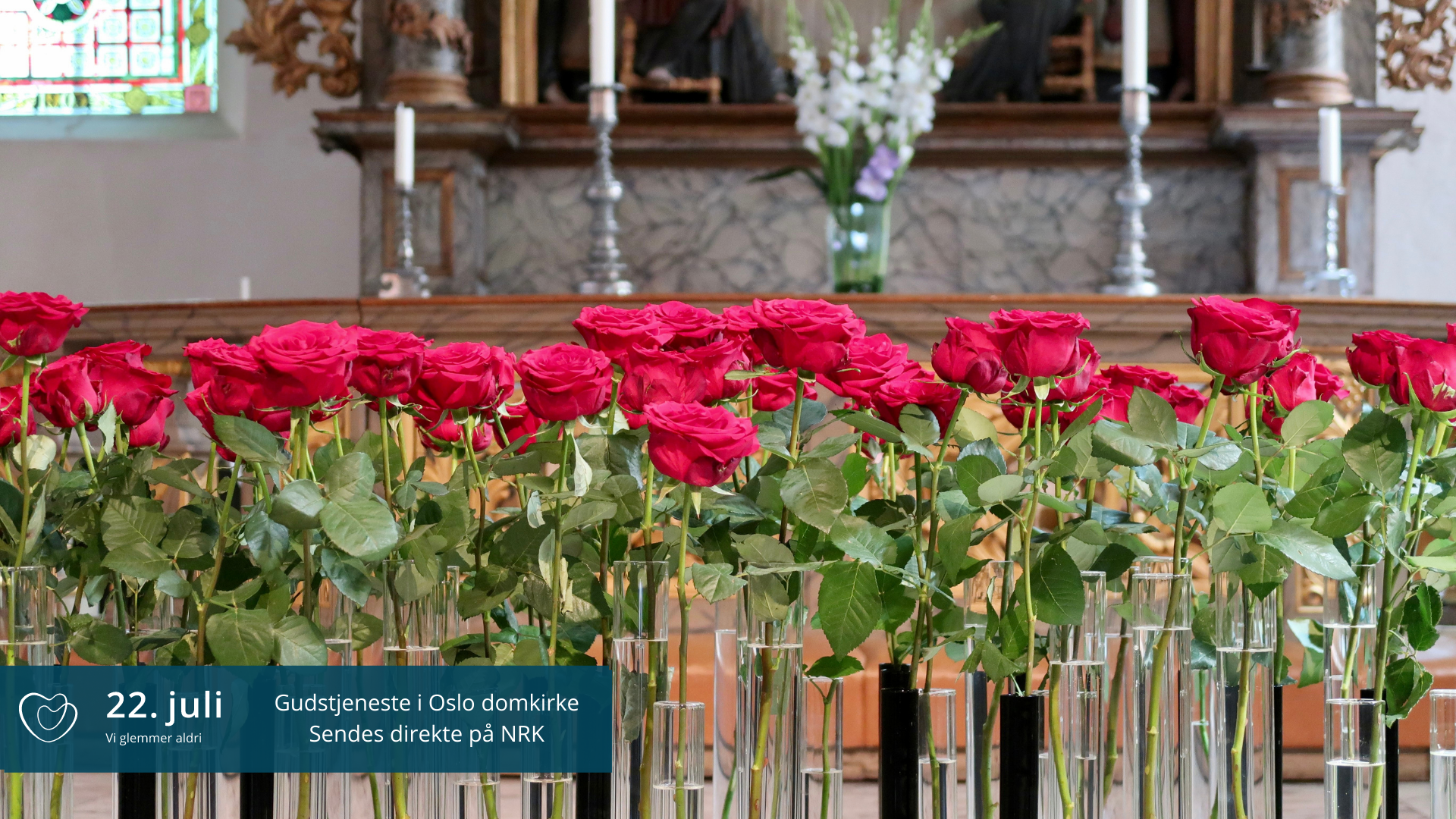 Gudstjeneste på 22. juli 2021