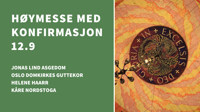 Høymesse med konfirmasjon
