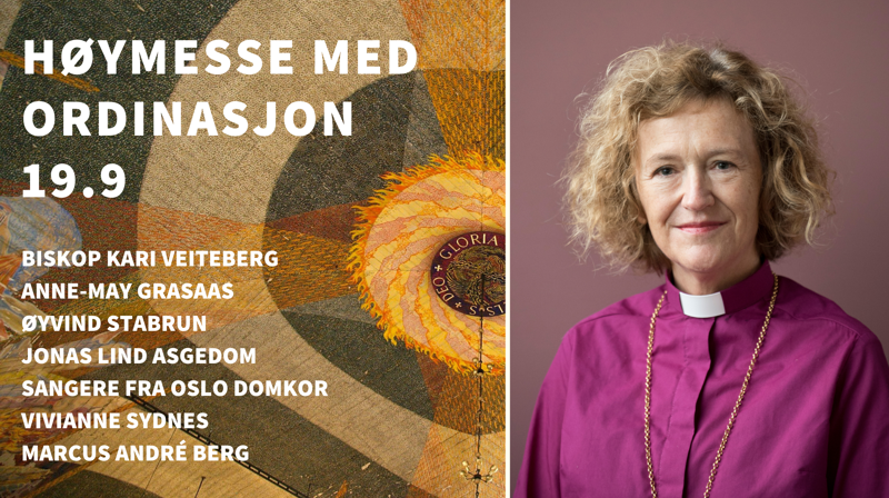 Høymesse med ordinasjon og vigsling