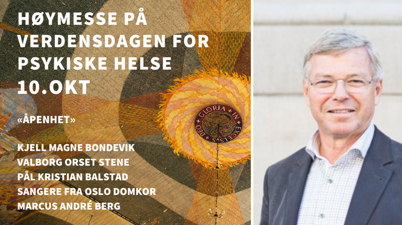Høymesse på Verdensdagen for psykisk helse