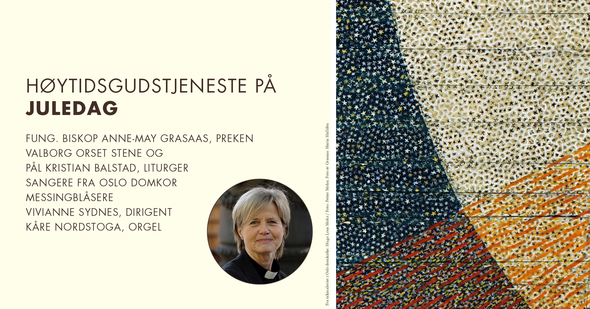 Preken 1. juledag 2022, Oslo domkirke