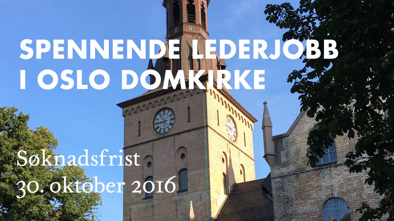 Lederjobb i Oslo domkirke