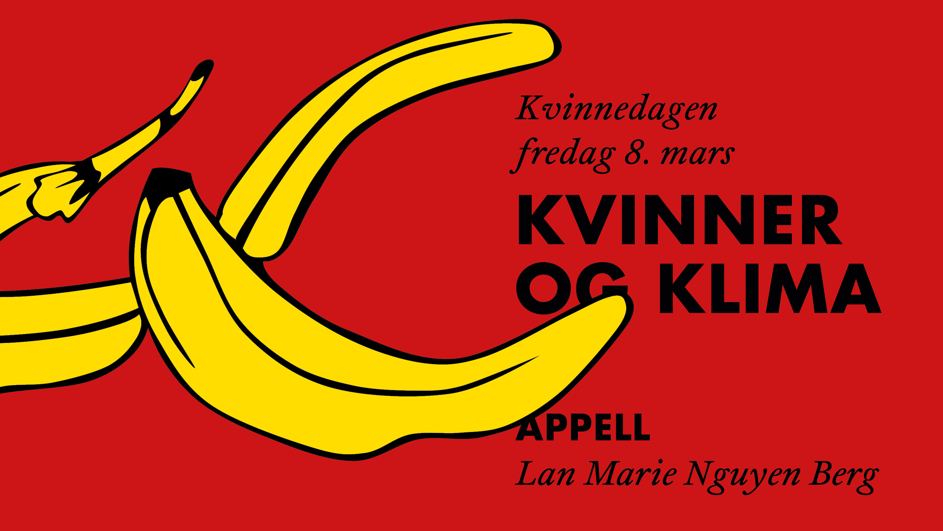 Kvinnedagen 2019: Kvinner og klima