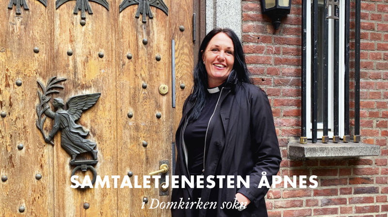 Prester og diakoner i Domkirken sokn ønsker velkommen til samtaler. Foto: Sindre Hugo Bjerkestrand