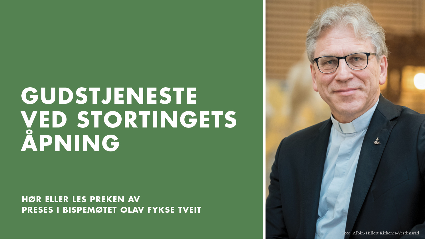 Foto: Albin-Hillert.Kirkenes-Verdensråd