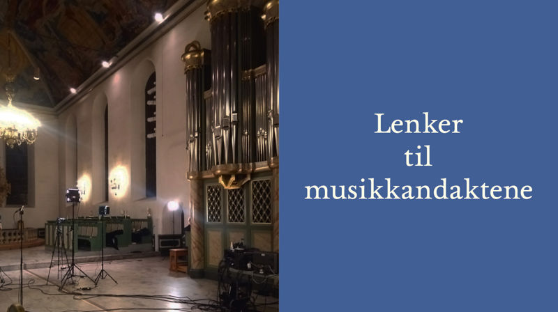 Stemning i Oslo domkirke etter strømming 15. mars 2020. Foto: Valborg Orset Stene