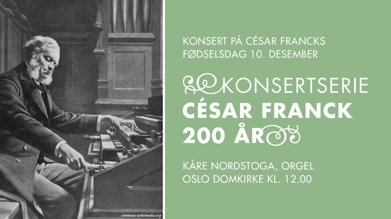 Konsert på César Francks 200-årsdag