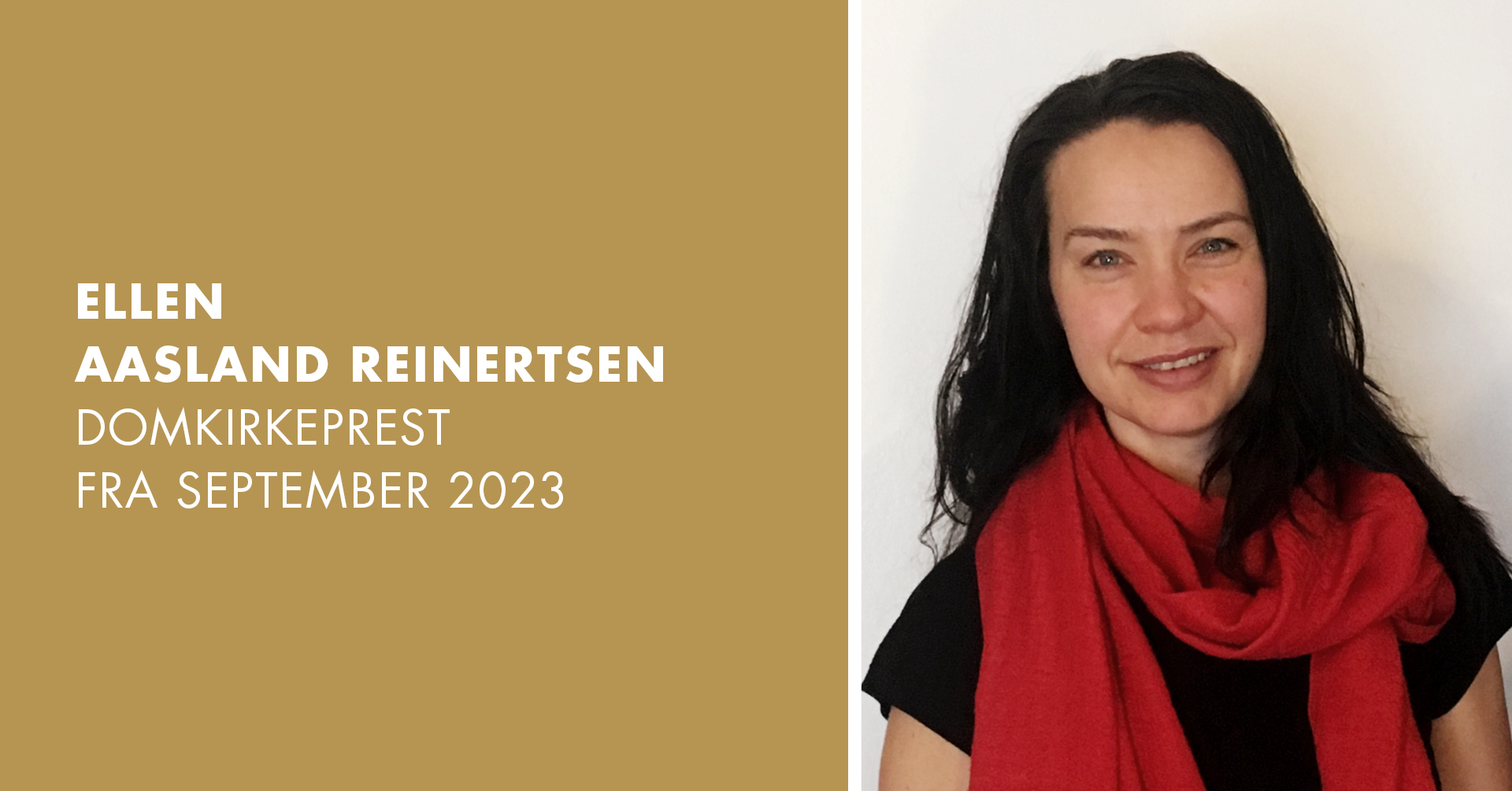 Velkommen til ny domkirkeprest Ellen Aasland Reinertsen