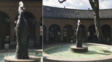 Fontenen i kirkeristen – krukkene som renner over og minner oss både om den utømmelige Serepta-krukken og Guds løfter om at våre gledes begre skal fylles igjen og igjen