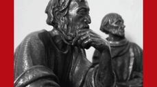 Detalj fra Nattverden (L'ultima Cena). Sølvalteret laget av den italienske billedhuggeren Arrigo Minerbi. Foto: Munch design.