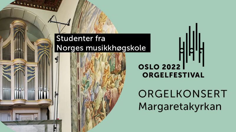 Konsert med orgelstudenter