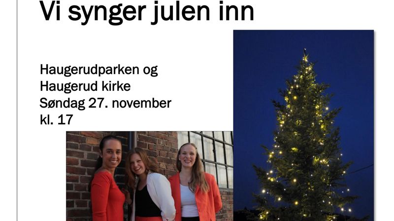 Velkommen til julegrantenning søndag klokka 17