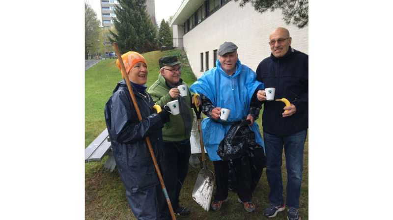Munter dugnadsgjeng fra tidligere arrangement