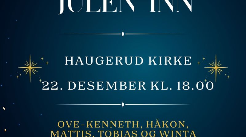 Vi synger jula inn i Haugerud kirke