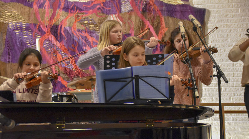 Det nye flygelet tatt i bruk. OPPDATERT: Se video fra konserten