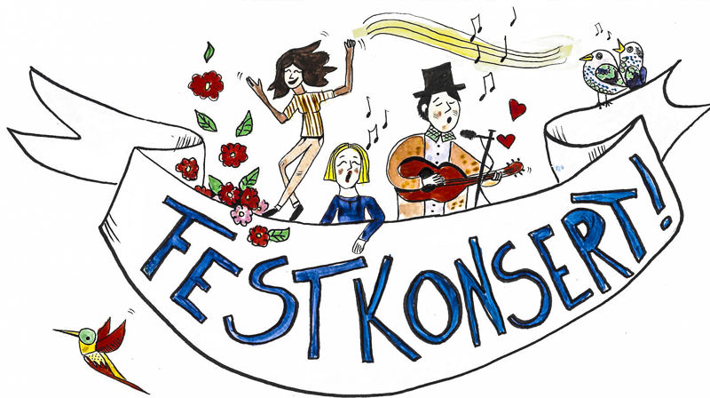 Velkommen til stor festkonsert 1. mars