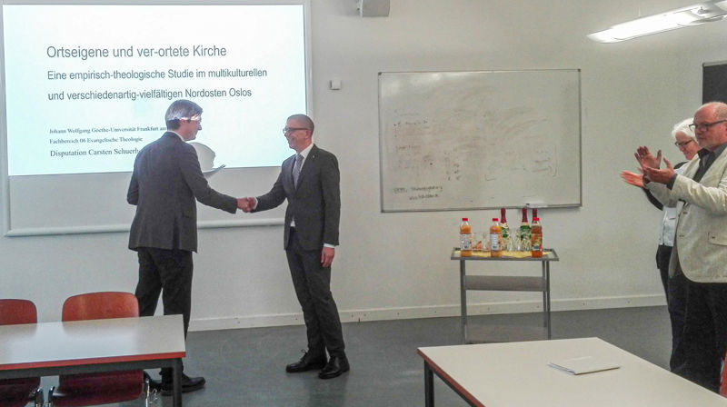 Carsten Schuerhoff doktor i teologi