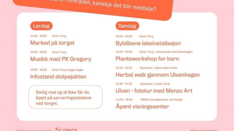 Ulvendager 22. og 23.april