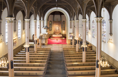 Interiør Sofienberg kirke