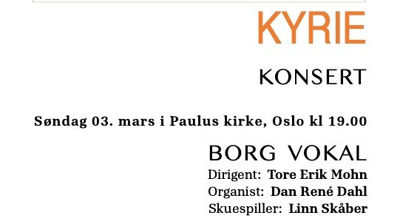 Konsert med Borg Vokal og Linn Skåber 3. mars