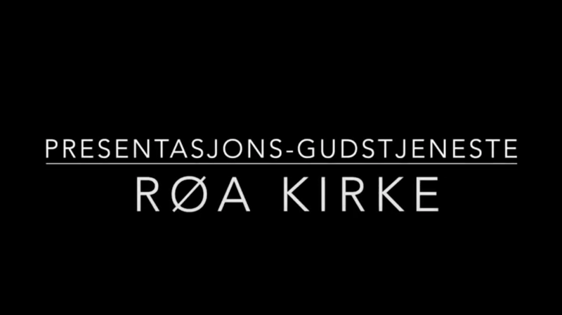 Presentasjonsgudstjeneste, søndag 21. mars