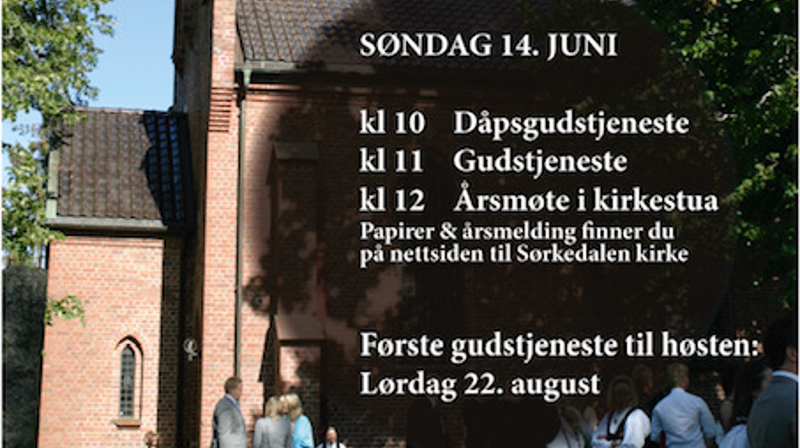 Endelig gudstjeneste i Sørkedalen