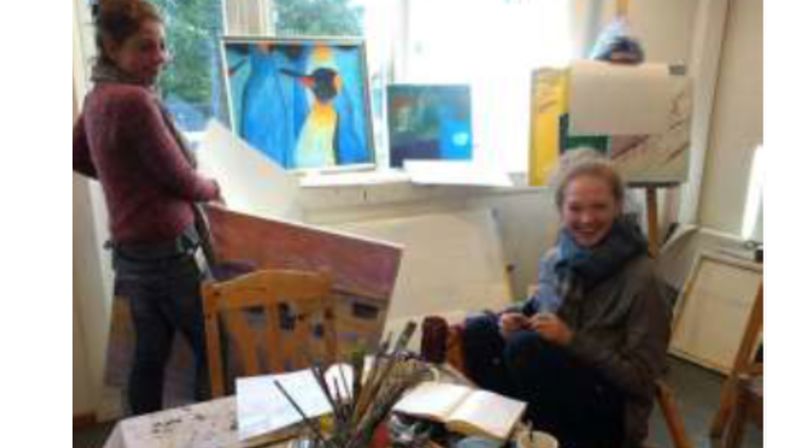 Maleriutstilling på Verdensdagen for psykisk helse