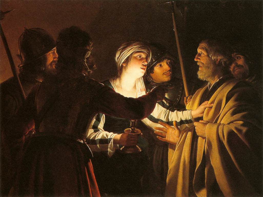 Gerrit van Honthorst Peters fornektelse