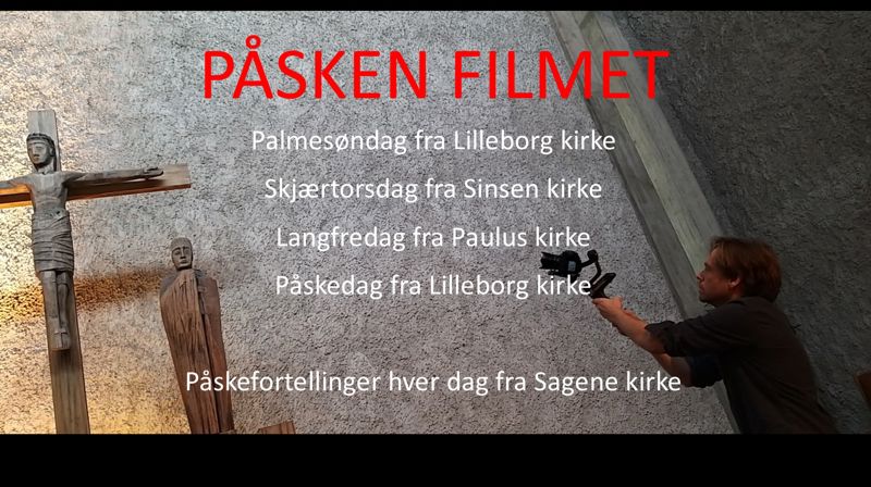 Påsken er ikke avlyst! Det er ikke håpet heller! I påsken kan du være med å feire høytidene fra kirkene i ditt nærmiljø i Nordre Aker prosti på film- og se dem her!