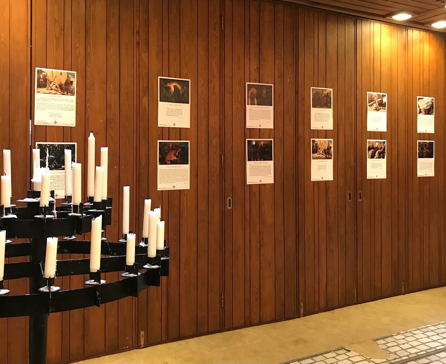 Kunstutstilling og vandring