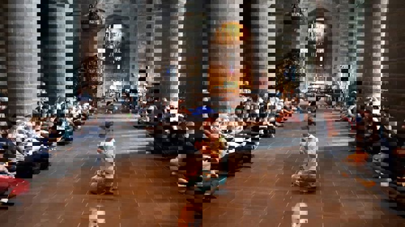 Babykonserten 2019 i Gamle Aker kirke. Foto: Ida Gilbert