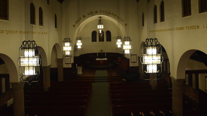 Alteret i Lovisenberg kirke. Foto: Sentrum og St. Hanshaugen sokn