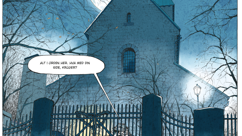 Ny tegneseriebok fra Gamle Aker kirke