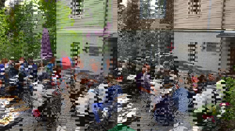 Pilegrimskafé i hele sommer