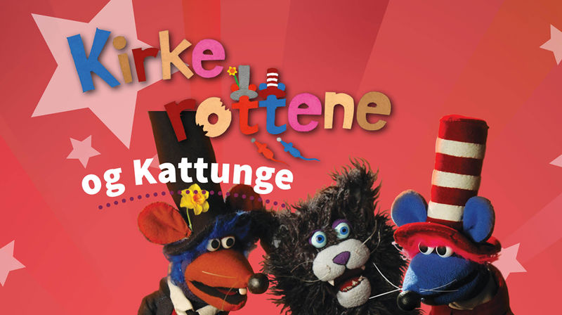 Kirkerottene og kattunge