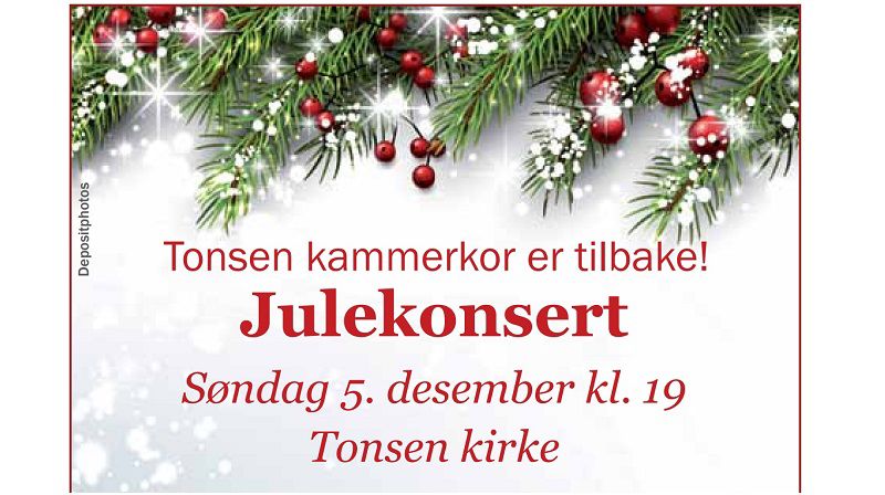 Tonsen kammerkors julekonsert