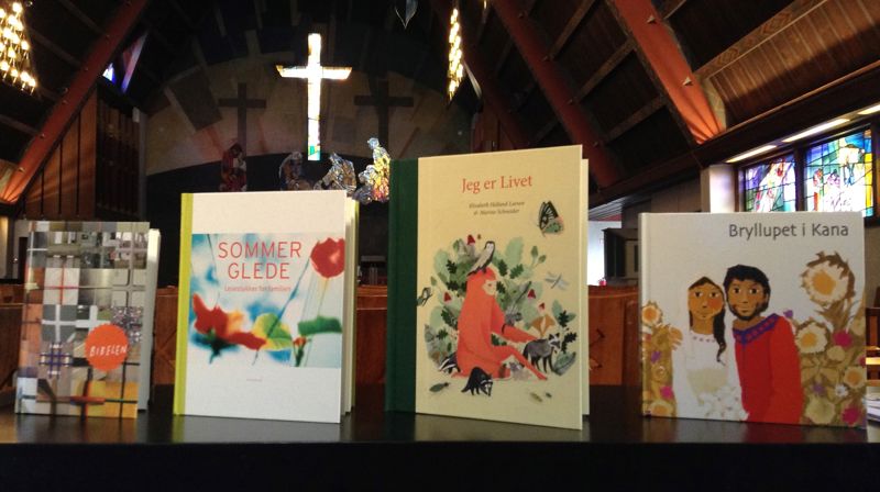 Fra Torshov kirkes barnebibliotek.