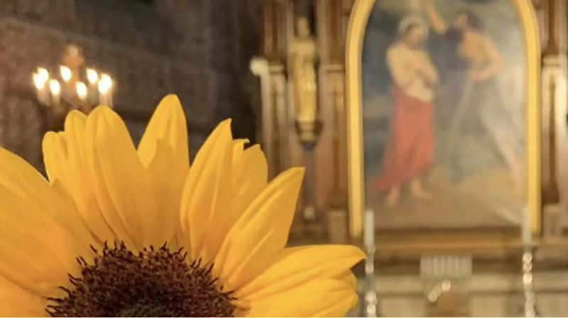 Fredsbønn for Ukraina i Trefoldighetskirken