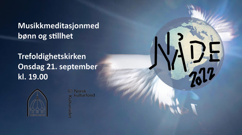 Musikkmeditasjon med bønn og stillhet i «Kirkeuka for fred»