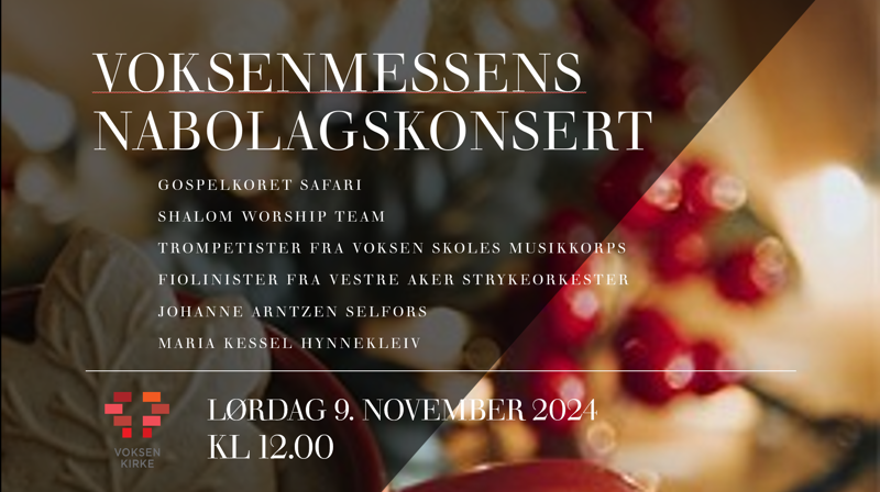 Voksenmessens nabolagskonsert