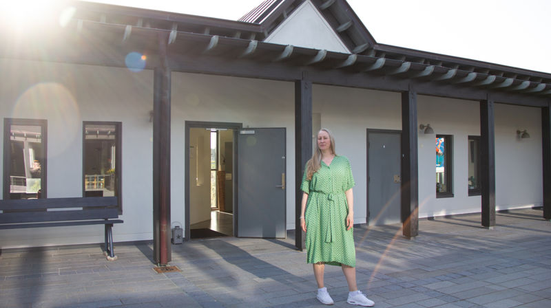 Renate Olsen Seim starta denne gruppa i lag med ein annan frivillig som også er pårørande.