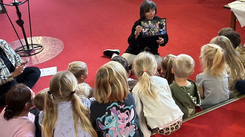 Open kyrkje, også for dei yngste