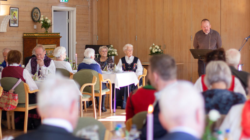 Festdag for konfirmantjubilantane