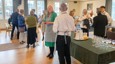 45 frivillige medarbeidarar samla til fest