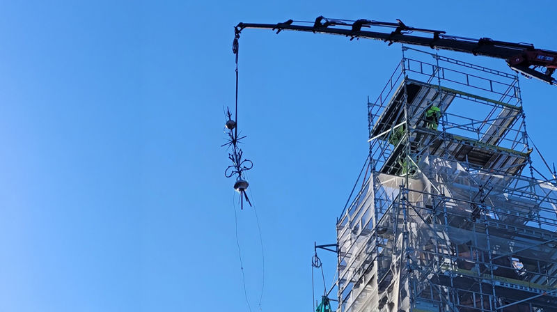 Fjell kyrkje nærmar seg ferdigstilling