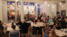 Heile kyrkja var dekka til fest