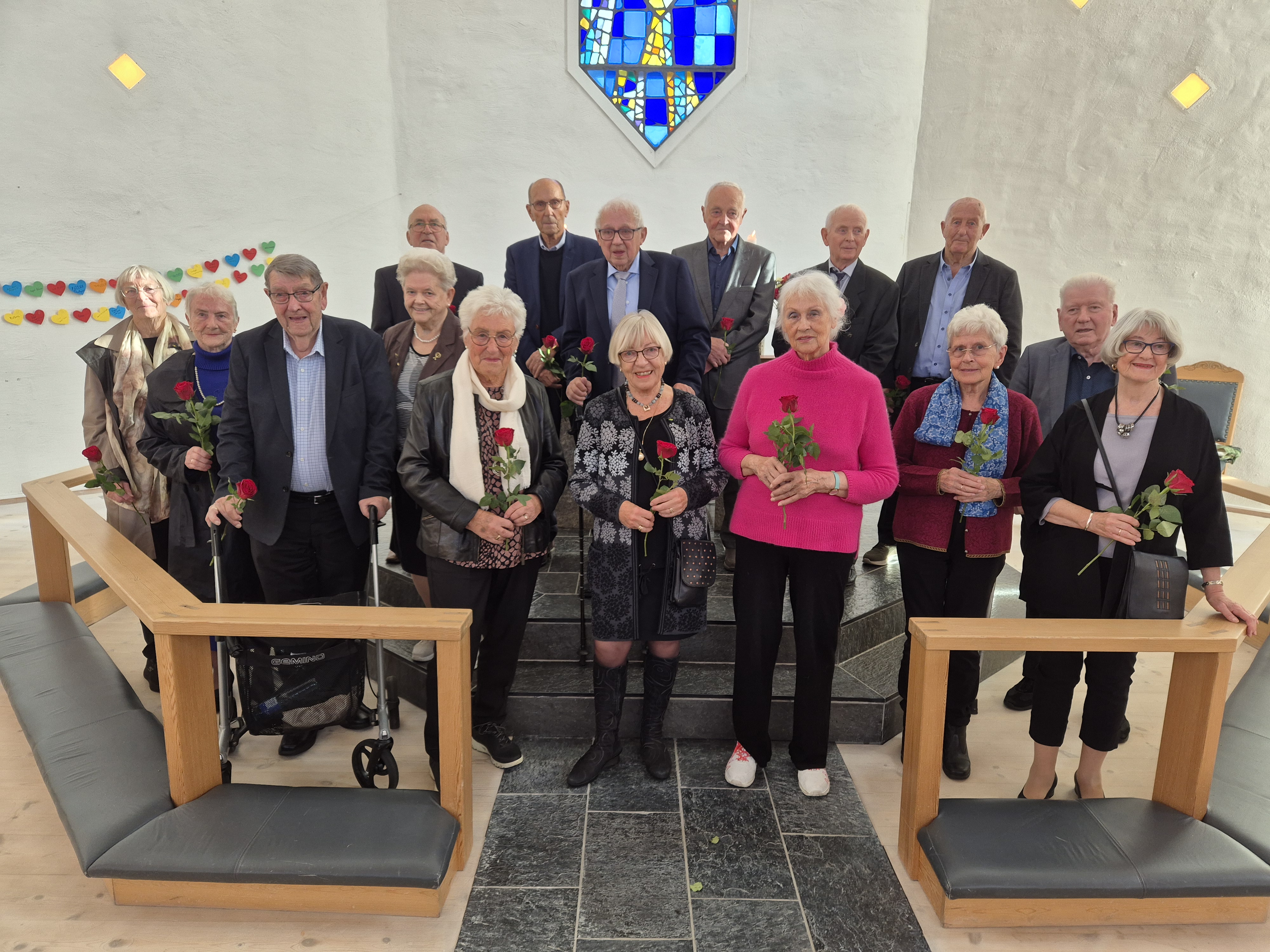 Konfirmantjubileum for 50- og 70 årskonfirmantar