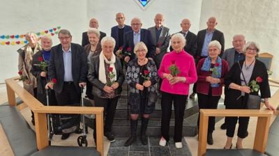 Konfirmantjubileum for 50- og 70 årskonfirmantar