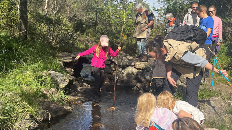 Åtteåringane på pilegrimstur